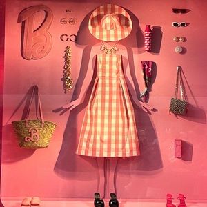 Zara the Barbie movie dress bloggers fav